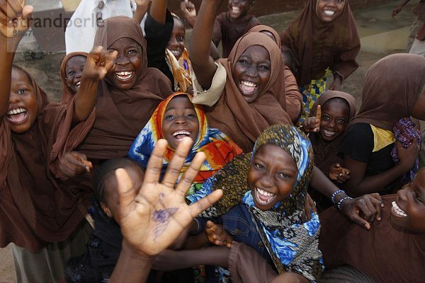 Muslimische Kinder  Lome  Togo  Westafrika  Afrika
