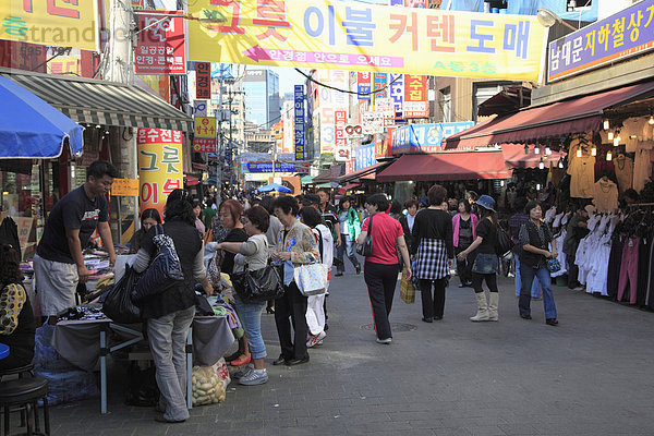 Namdaemun Markt  Seoul  Südkorea  Asien