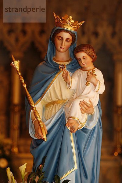 Jungfrau Maria und Jesus  Mariendom  Sydney  New-South.Wales  Australien  Pazifik