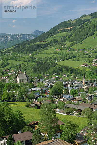 Tirol Region  Kitzbühel  Österreich  Europa