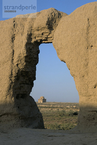 Maidens Burg aus 6. und 7. Jahrhunderte  Merv  Turkmenistan  Zentral-Asien  Asien