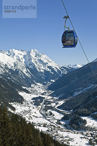 Europa Wintersportort Tirol Österreich