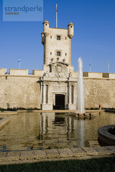 Puertas de Tierra  Cadiz  Andalusien  Spanien  Europa