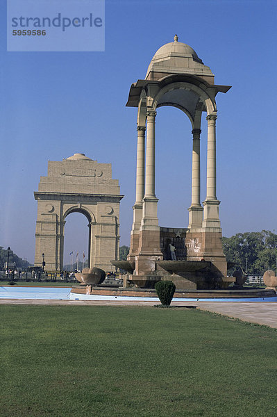 India Gate  Neu-Delhi  Delhi  Indien  Asien