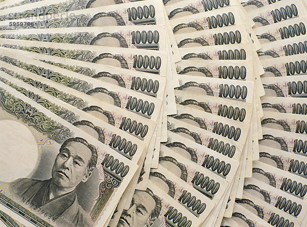 Japanische 10.000 Yen-Banknoten