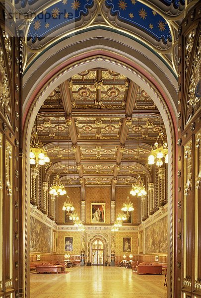 Royal Gallery  Houses of Parliament  Westminster  London  England  Großbritannien  Europa