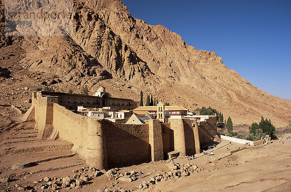 St. Katharinen Kloster  UNESCO-Weltkulturerbe  Sinai  Ägypten  Nordafrika  Afrika