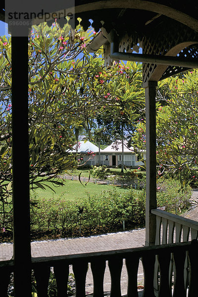Wohnfläche Saint Joseph  Institut Kreol des Seychellen  Insel Mahe  Seychellen  Afrika