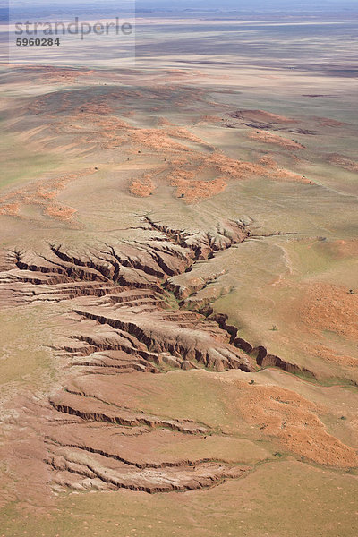 Luftaufnahme der Namib-Naukluft-Nationalpark  Namibia  Afrika