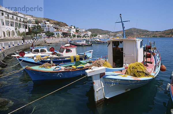 Hafen  Skala  Patmos  Dodecanese  griechische Inseln  Griechenland  Europa