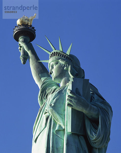 Die Statue von Liberty  New York City  New York  Vereinigte Staaten von Amerika  Nordamerika