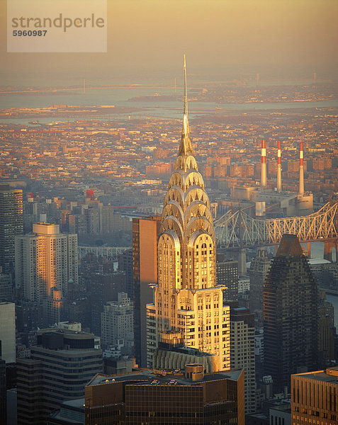 Das Chrysler Building  Manhattan  New York  Vereinigte Staaten von Amerika  Nordamerika