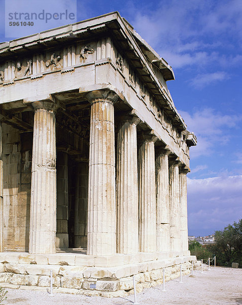 Tempel von Theisis  Athen  Griechenland  Europa