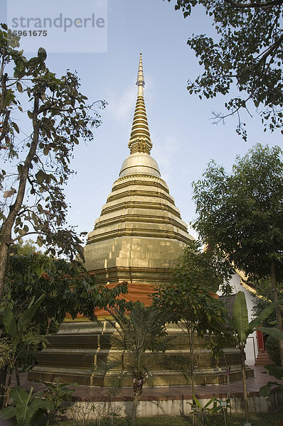 Buddhistische Tempel  Chiang Rai  Thailand  Südostasien  Asien