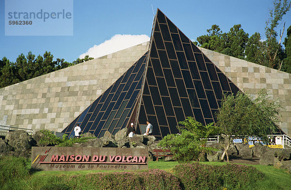 Maison du Volcan (Vulkan-Museum)  Bourg-Murat  Reunion  Afrika