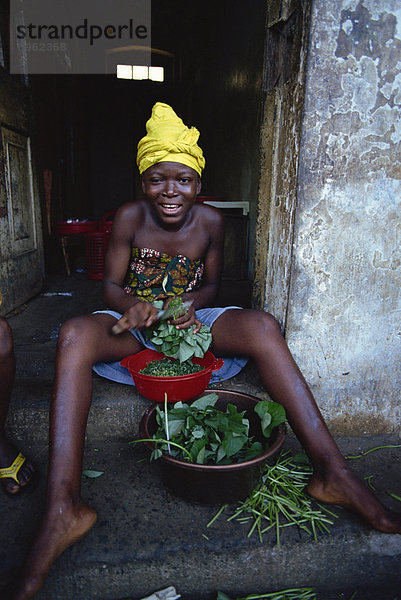 Tower Hill Slum  Freetown  Sierra Leone  Westafrika  Afrika