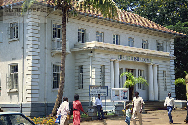 Der British Council  Gebäude  Kisumu  Kenia  Ostafrika  Afrika