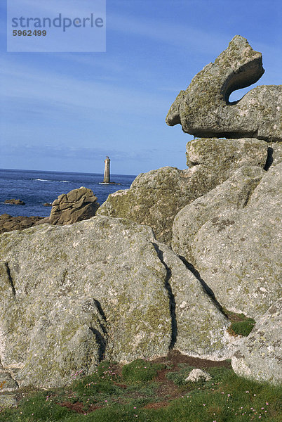 Pern Point  Insel Ouessant  Finistere  Bretagne  Frankreich  Europa