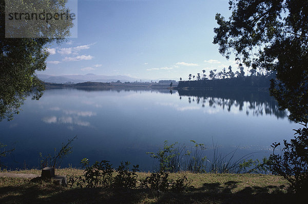 Lake Andraikiba  in der Nähe von Antsirabe  Madagaskar  Afrika