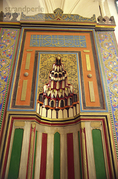 Mihrab St. Sophia Kathedrale bei der Selimiye Moschee  Nicosia  Zypern  Zypern  Nordeuropa wurde hinzugefügt