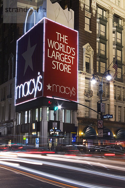 Macys Store in Midtown Manhattan  New York City  New York  Vereinigte Staaten von Amerika  Nordamerika