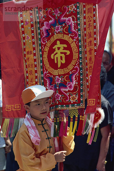 Brötchen  gefeiert im Mai  Cheung Chau Island  Hongkong  China  Asien