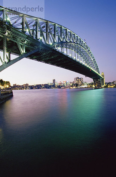 Sydney Harbour Bridge  kreisförmige Kai Pier  Sydney  New-South.Wales  Australien  Pazifik