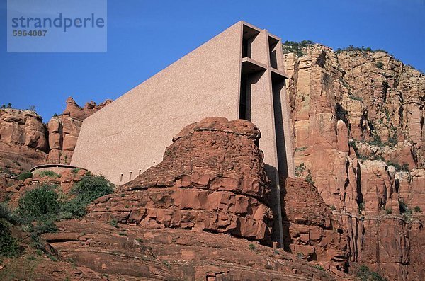 Kapelle zum Heiligen Kreuz  Sedona  Arizona  Vereinigte Staaten von Amerika  Nordamerika