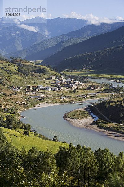 Punakha  Bhutan  Asien