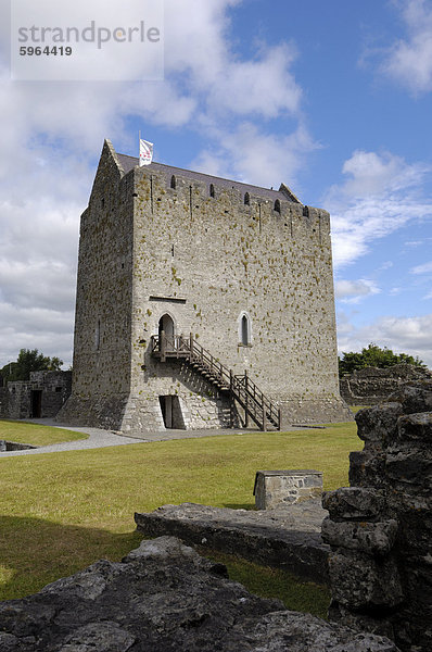 Athenry Castle  County Galway  Connacht  Republik Irland  Europa