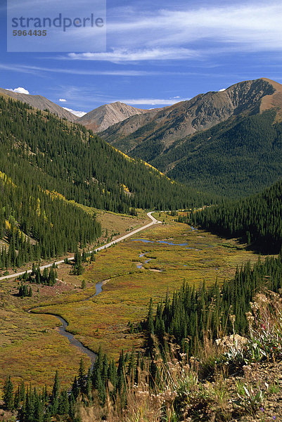 Blick vom Unabhängigkeit übergeben  Colorado  Vereinigte Staaten von Amerika  Nordamerika