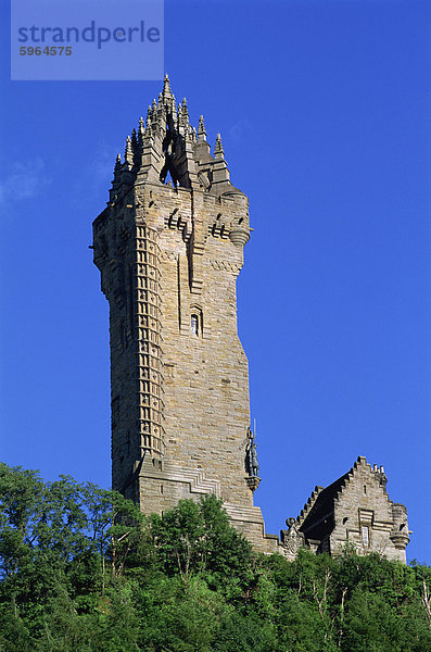 Wallace Monument  Stirling  Central  Schottland  Vereinigtes Königreich  Europa