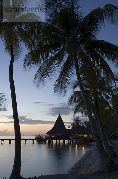 Kia Ora Resort  Rangiroa  Tuamotu-Archipel  Französisch-Polynesien  Pazifische Inseln  Pazifik