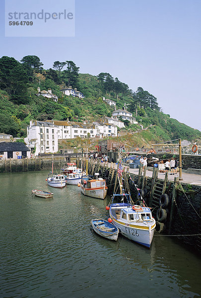 Polperro  Cornwall  England  Vereinigtes Königreich  Europa