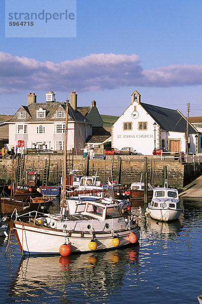 Weymouth Hafen  Weymouth  Dorset  England  Vereinigtes Königreich  Europa