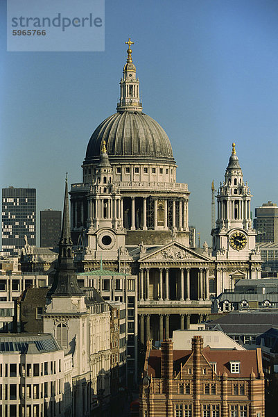 Saint Paul's Cathedral  London  England  Großbritannien  Europa