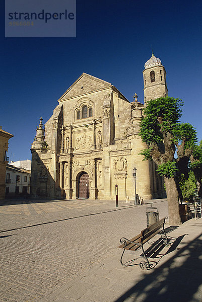 Das 16. Jahrhundert Capilla del Salvador (Chapel von El Salvador)  Plaza Vazquez de Molina  Ubeda  Jaen  Andalusien (Andalusien)  Spanien  Europa