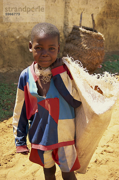 Porträt des jungen  Segou  Mali  Afrika