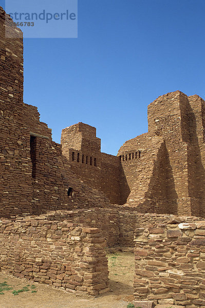 Die Ruine der Franziskaner Mission von La Purisima Concepcion de Quara  gegründet 1629 in Salinas Valley  New Mexico  Vereinigte Staaten von Amerika  Nordamerika