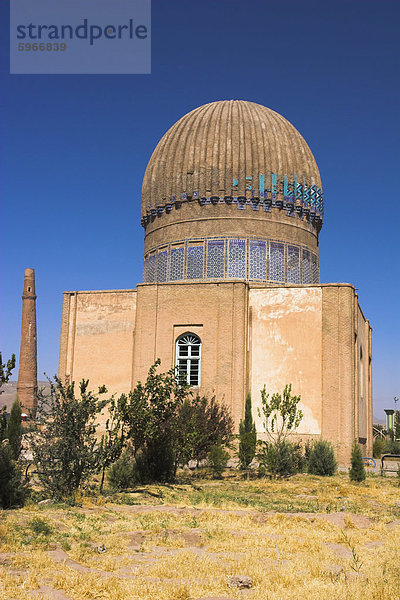 Der Mousallah-Komplex  Gaur Shad Mausoleum  Herat  Provinz Herat  Afghanistan  Asien