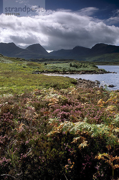 Inverpolly Nature Reserve  Sutherland  Hochlandregion  Schottland  Vereinigtes Königreich  Europa