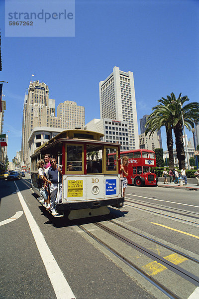 Union Square Gegend  San Francisco  California  Vereinigte Staaten von Amerika  Nordamerika