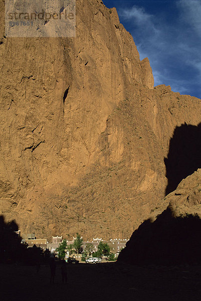 Todra Schlucht bei Tinerhir  Marokko  Nordafrika  Afrika