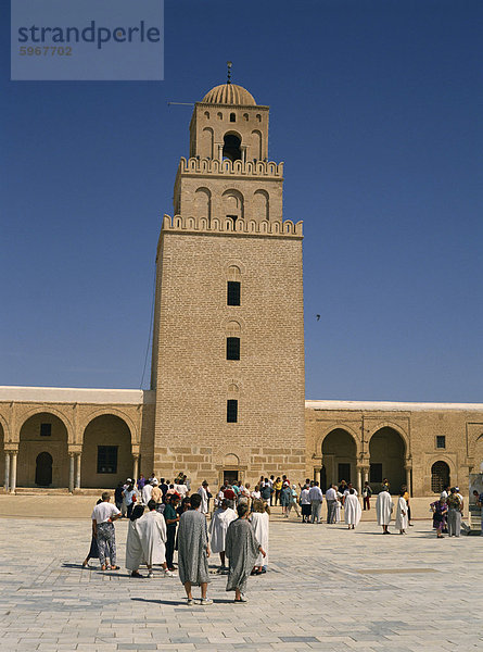 Große Moschee von Kairouan  UNESCO World Heritage Site  Tunesien  Nordafrika  Afrika