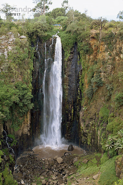 Thomson Falls  Kenia  Ostafrika  Afrika