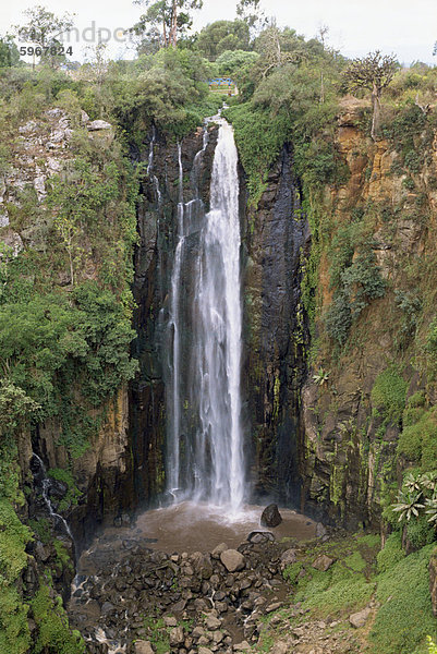 Thomson Falls  Kenia  Ostafrika  Afrika