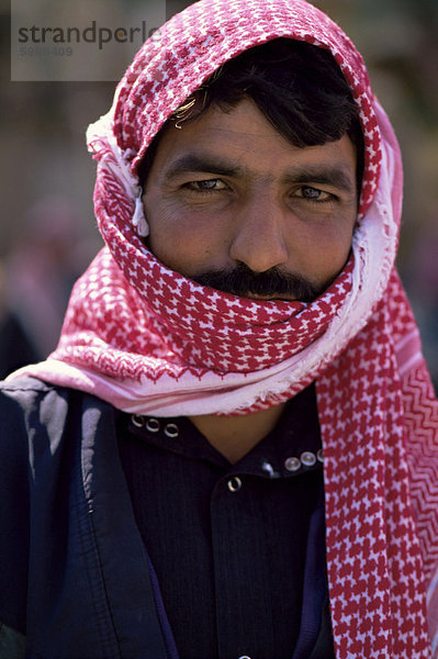 Porträt eines syrischen Mannes  Syrien  Naher Osten