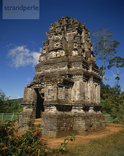 Candi Bima aus dem 9. Jahrhundert  der Tempel des Djeng Plateaus auf Java  Indonesien  Südostasien  Asien