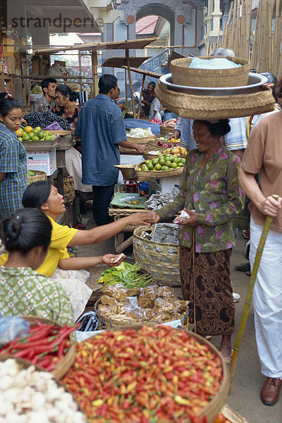 Ubud Markt  Bali  Indonesien  Südostasien  Asien