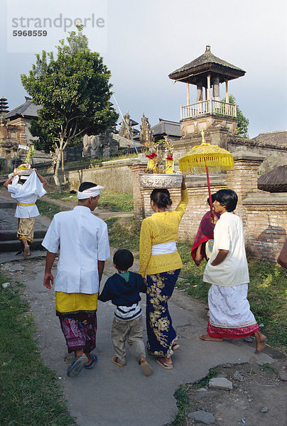 Besakih Tempel  Bali  Indonesien  Südostasien  Asien